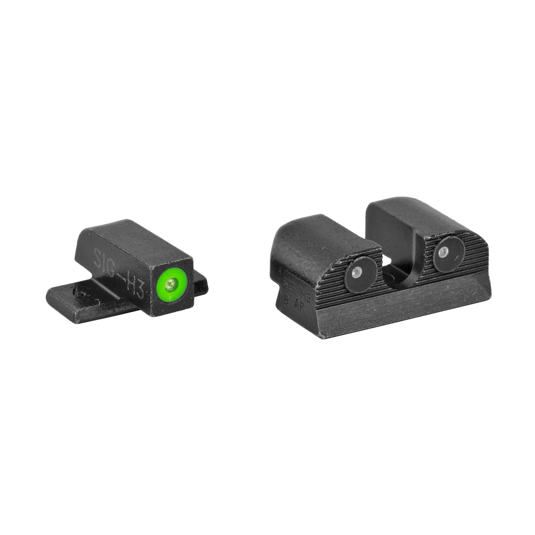 SIG Sauer P320 Standard Height Sights: XRAY3 Round Notch 8/8 Kit 1 5